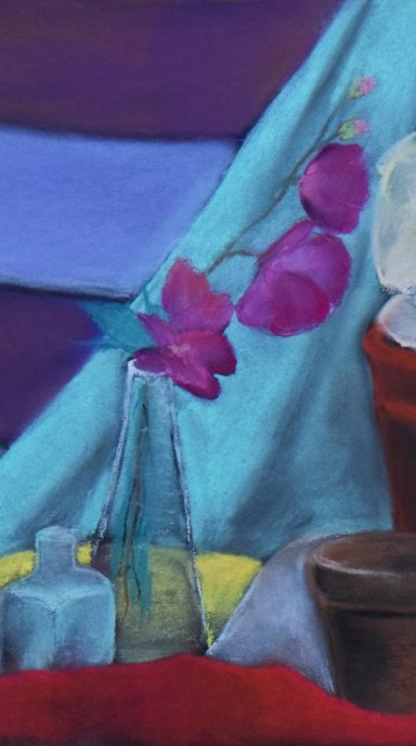 Anna Gwiżdż - rysunek pastelami suchymi